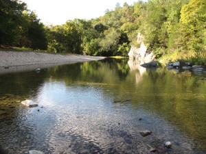 Sylamore Creek Near Campground at Blanchard Springs