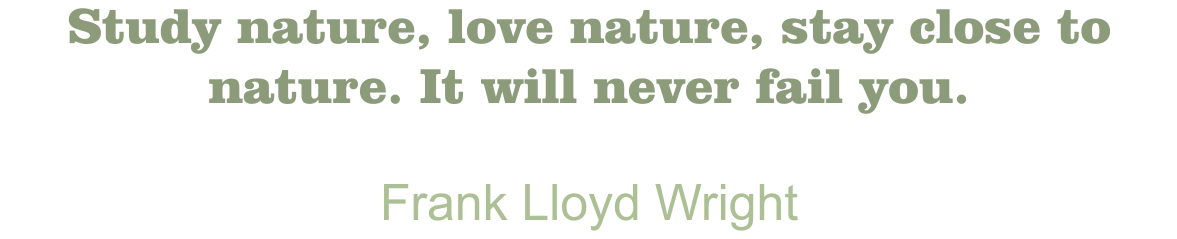 Blanchard Quote Frank Lloyd Wright