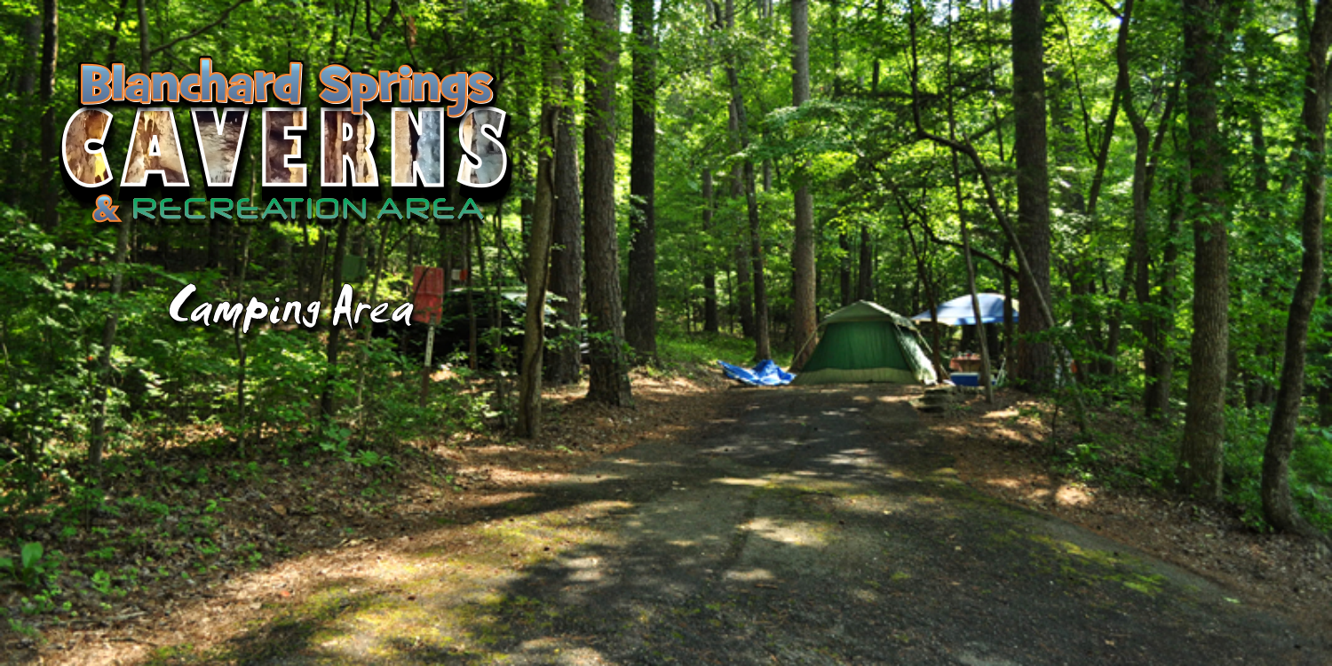 Camping Area at Blanchard Springs